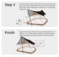 Mesh Canopy Summer Tent