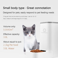 Automatic Pet Food & Water Dispenser